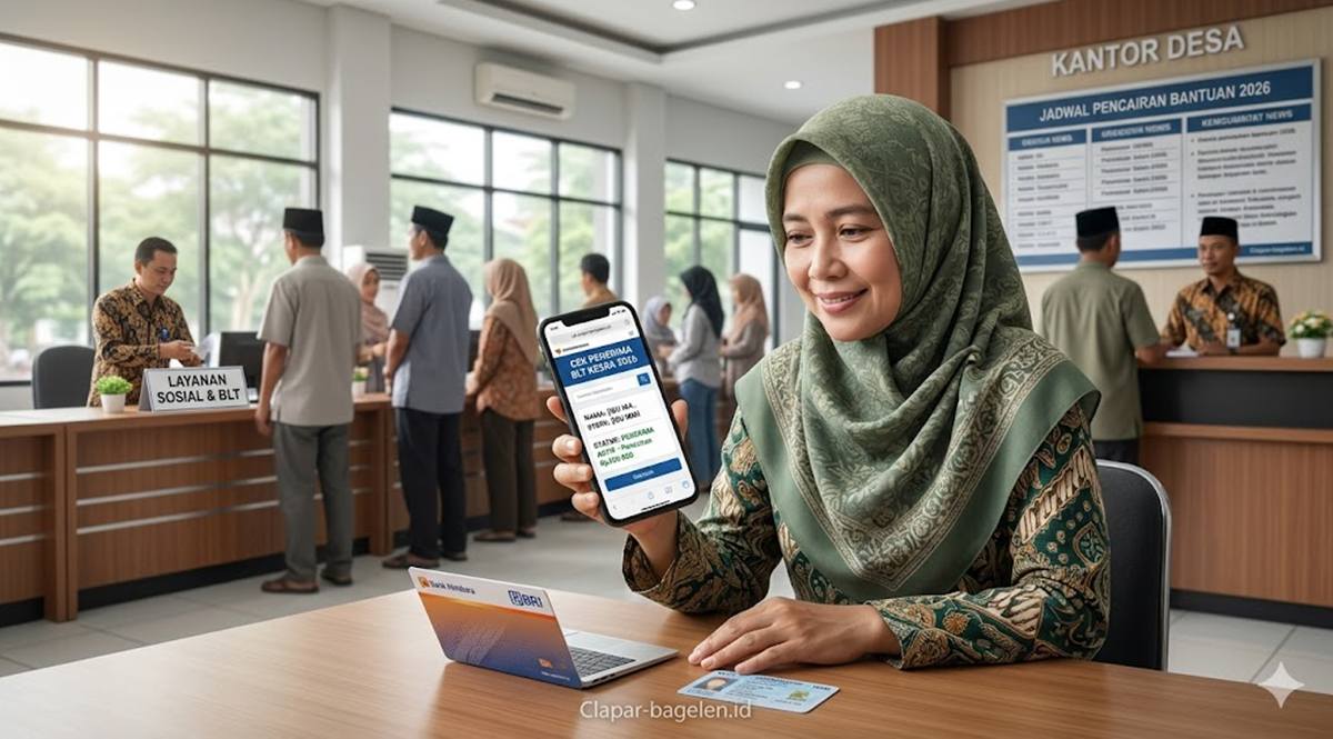 BLT Kesra Rp900 Ribu 2026 Mulai Cair, Ini Cara Cek Penerima Bantuan
